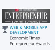 Web & Mobile App Development Economic Times Entrepreneur Awards