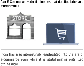 Can E-Commerce evade the hurdles that derailed brick and mortar retail?