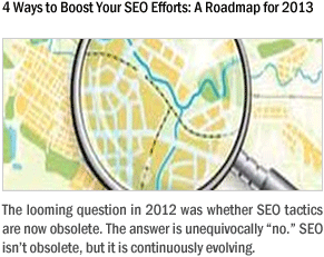 4 Ways to Boost Your SEO Efforts: A Roadmap for 2013