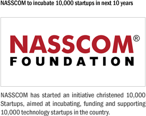NASSCOM to incubate 10,000 startups in next 10 years