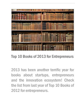 Top 10 Books of 2013 for Entrepreneurs