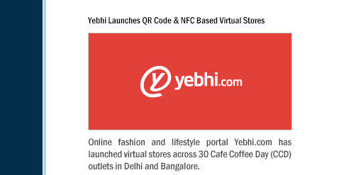 Yebhi Launches QR Code & NFC Based Virtual Stores