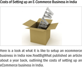 Costs of Setting up an E-Commerce Business in India