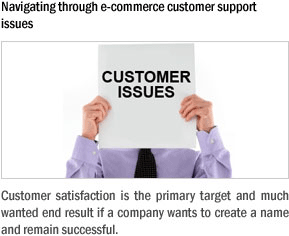 Navigating through e-commerce customer support issues
