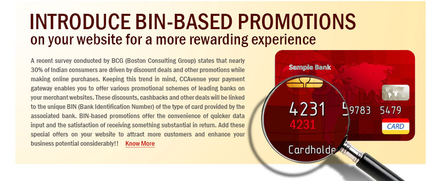 Introduce BIN-Based Promotions on your website for a more rewarding experience