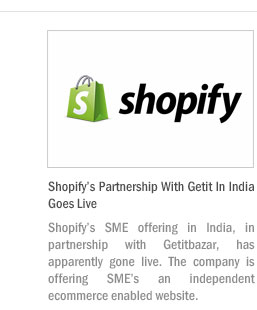 Shopify’s Partnership With Getit In India Goes Live