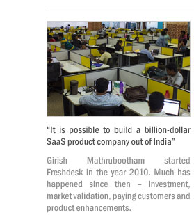 It is possible to build a billion-dollar SaaS product company out of India