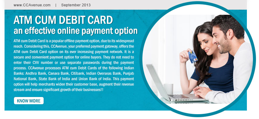 ATM cum Debit Card- an effective online payment option