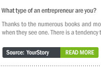 What type of an entrepreneur are you?