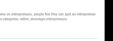 What type of an entrepreneur are you?