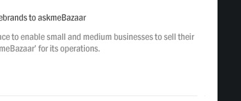 Marketplace enabling SMEs to e-sell getitBazaar rebrands to askmeBazaar