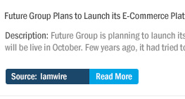 Future Group Plans to Launch its E-Commerce Platform