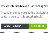 Rocket Internet-backed Car Pooling Startup Tripda Enters India