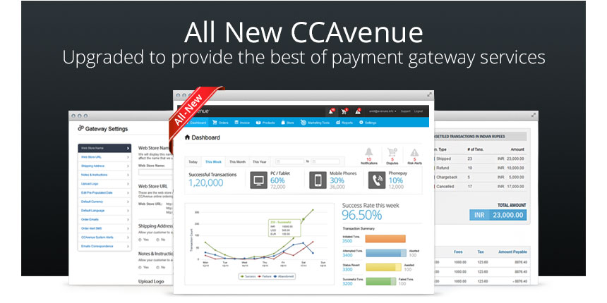 All New CCAvenue Upgraded to provide the best of payment gateway services
