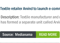 Textile retailer Arvind to launch e-commerce store