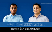 TIME Names Sachin And Binny Bansal In Its ‘100 Most Influential People’ List