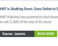 HMT is Shutting Down; Goes Online to Sell Remaining Stock