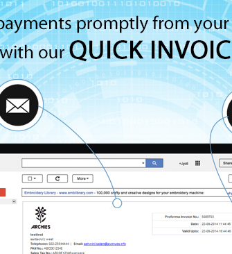 Collect payments promptly from your customers
on-the-go with our Quick Invoicing feature