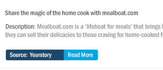 Share the magic of the home cook with mealboat.com