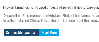 Flipkart launches home appliances and personal healthcare private label Citron
