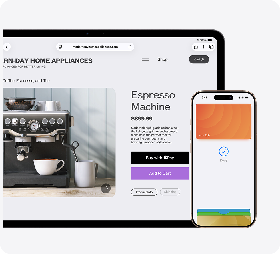 Apple Pay available across devices