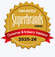 Badge for Superbrands 2023-24 payment gateway award