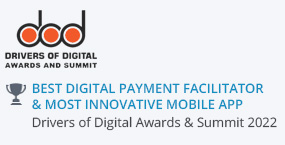 Best Digital Payment Facilitator & Most Innovative Mobile App Drivers of Digital Awards & Summit 2022