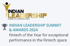 Indian Leadership Summit & Awards 2024 Fintech of the year for exceptional performance in the fintech space