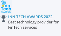 Inn Tech Awards 2022 Best technology provider for FinTech service