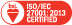 BSI - ISO/IEC 27001 : 2013 Certified