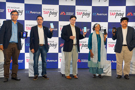 Infibeam Avenues launches CCAvenue Mobile App world's most advanced Omni-Channel payment platform with built-in TapPay India's first Pin-On-Glass solution