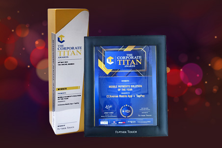 CCAvenue wins 'Mobile Payments Solution of the Year' title at the Corporate Titan Awards