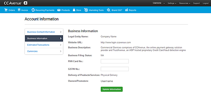 CCAvenue, a GST compliant payment gateway