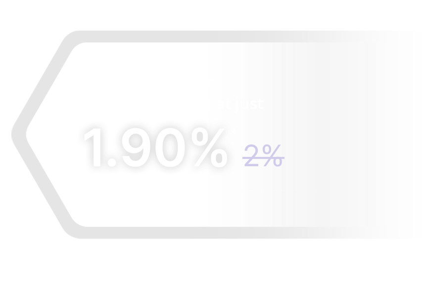 Platform Fees for Online Payments 1.90%, *18% GST applicable