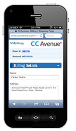 CCAvenue Mobile Checkout Page