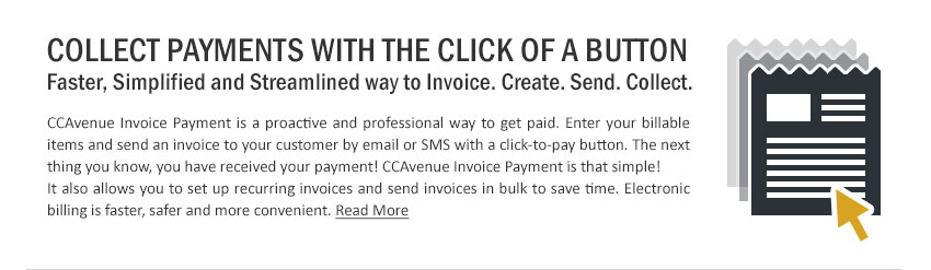 Collect Payments with The Click of a Button