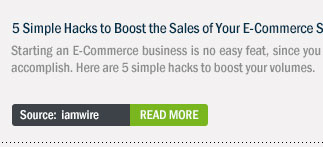 5 Simple Hacks to Boost the Sales of Your E-Commerce Startup