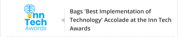 Bags 'Best Implementation of Technology' Accolade at the Inn Tech Awards