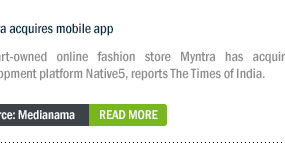 Myntra acquires mobile app