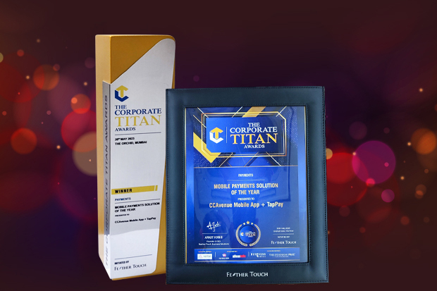 CCAvenue wins 'Mobile Payments Solution of the Year' title at the Corporate Titan Awards