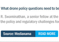 What drone policy questions need to be asked about classification, airspace and security
