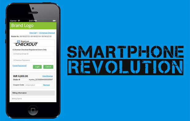 Capitalise on the Smartphone Revolution with our Mobile Checkout Page