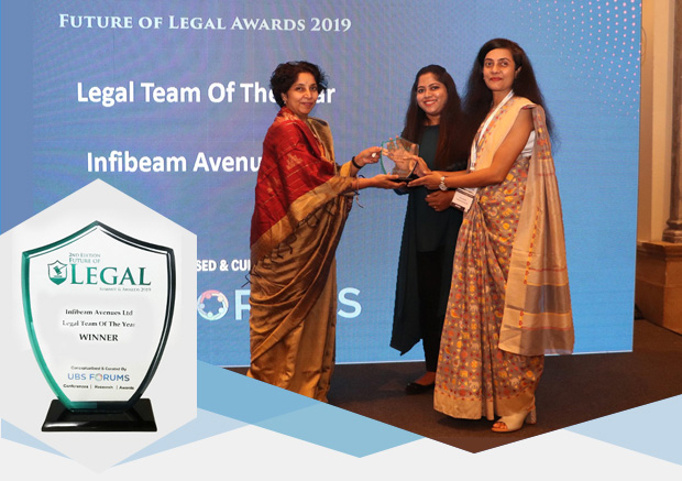Infibeam Avenues Wins 'Legal Team of the Year' Accolade at the Future of Legal Summit and Awards