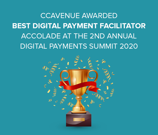 CCAvenue awarded Best Digital Payment Facilitator Accolade at the 2nd Annual Digital Payments Summit 2020 CCAvenue awarded Best Digital Payment Facilitator Accolade at the 2nd Annual Digital Payments Summit 2020