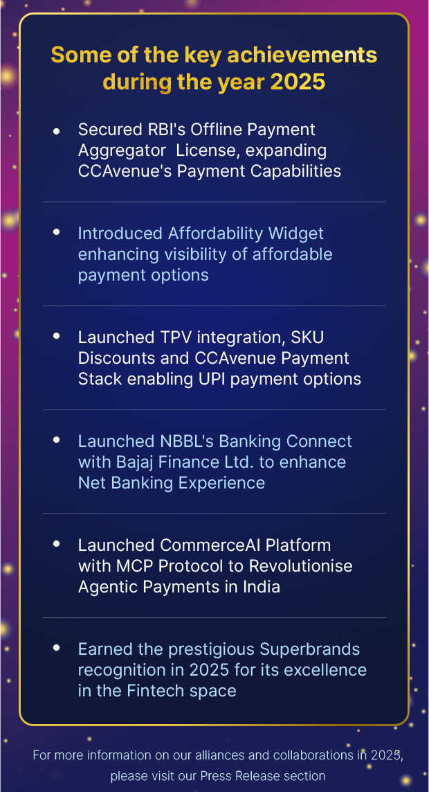 CCAvenue affirms 2025 as a year of Strategic Growth and Innovation 
