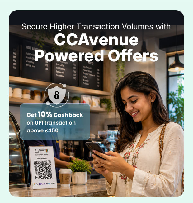 Secure Higher Transaction Volumes with CCAvenue Powered Offers